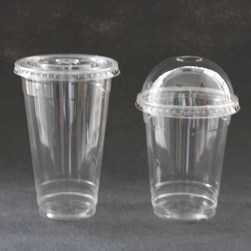 Pla Coffee Cup for Cold drink and Soup with lids