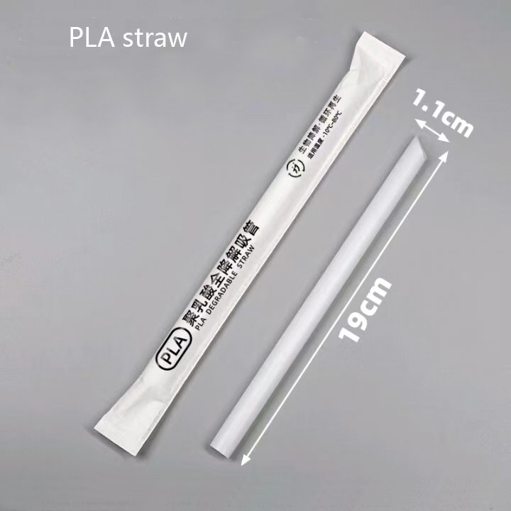 Wholesale 100percent Compostable Biodegradable Drinking Disposable  PLA Straws