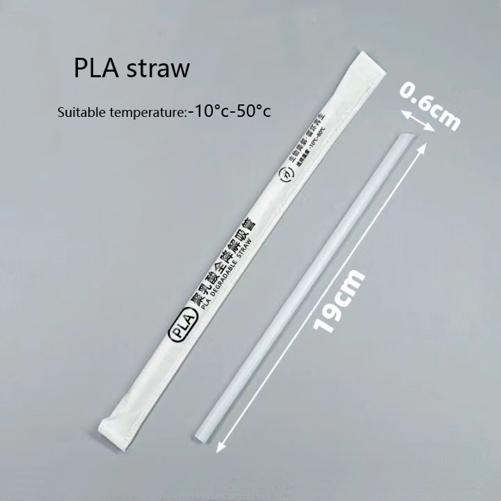 100percent Biodegradable PLA Straight Straws for Drinking