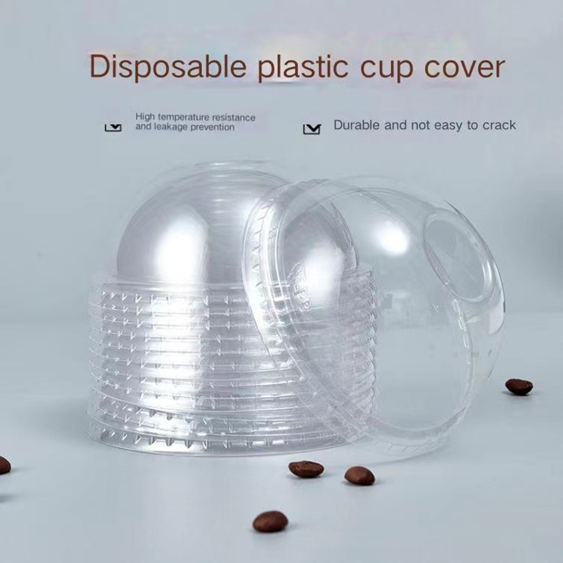 89MM CLEAR DOME LIDS FOR PLASTIC CUPS