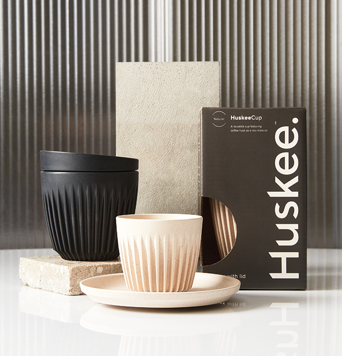 Huskee coffee cups